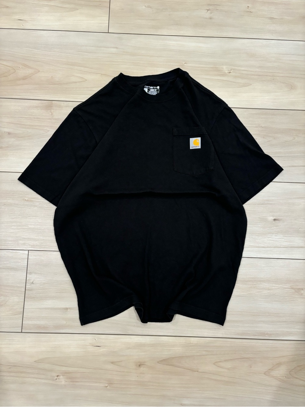 Carhartt Workwear Relaxed Loose Fit black Short-Sleeve Mens Pocket Tee